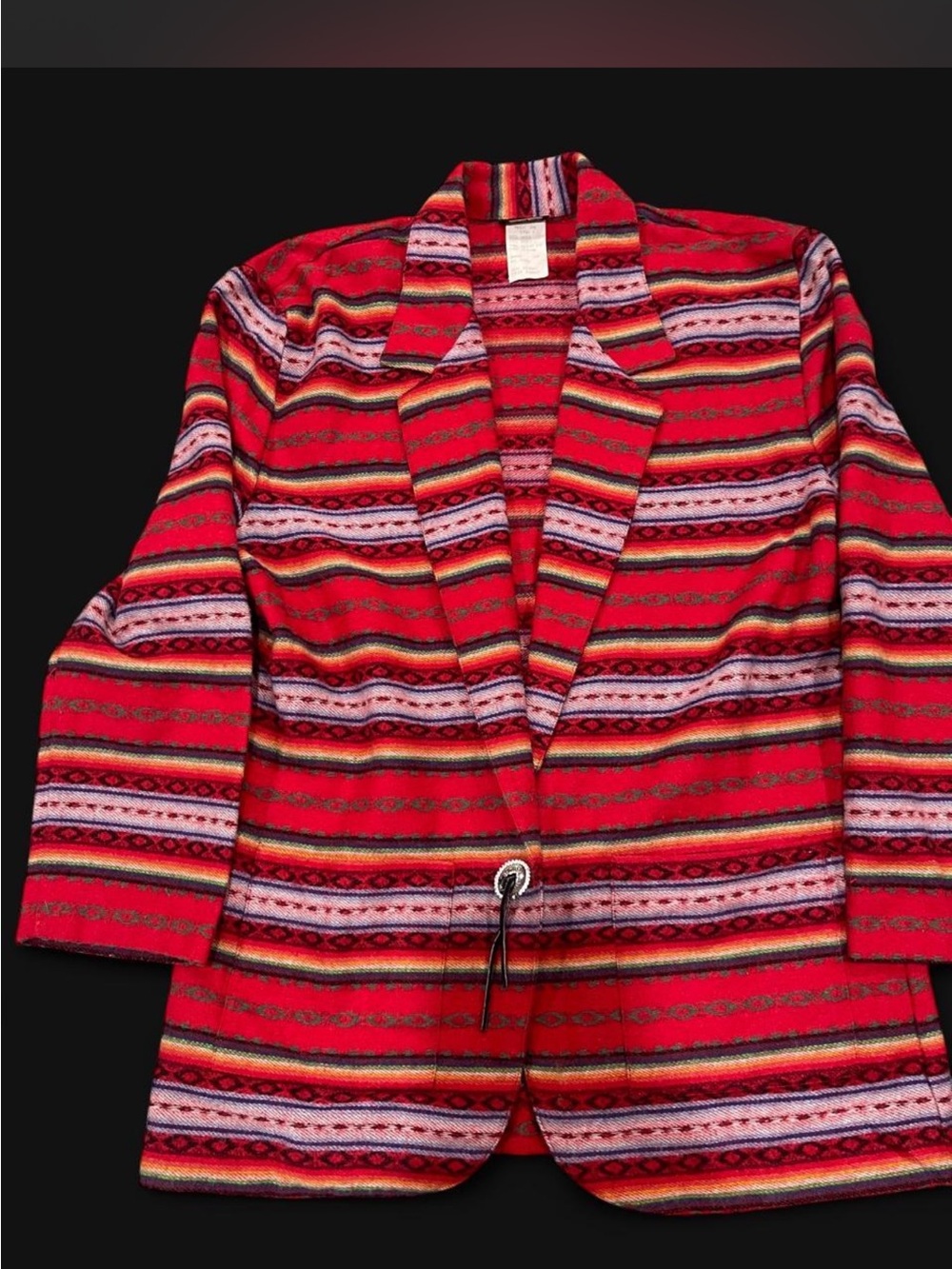 Vintage Leger southwestern blazer